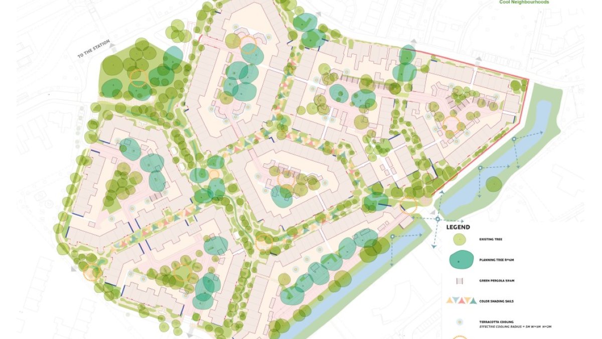 De Edelstenenbuurt wordt groener